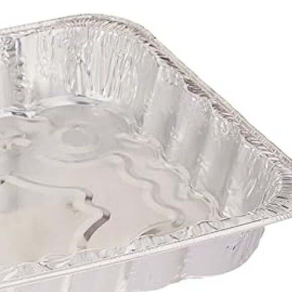 Hani-Foil With Snap On Lid Aluminum Foil Pans 2 Total 13.5 x 9.6 x 2.75 Inch NEW - Picture 2 of 5